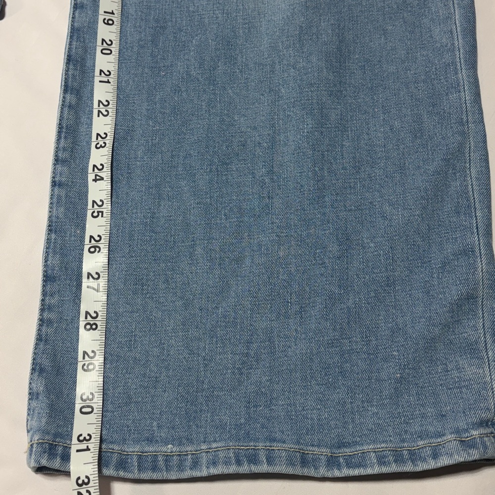 Banana Republic High Rise Wide Leg Jeans Light Wash Size 30 Regular - Picture 5 of 10